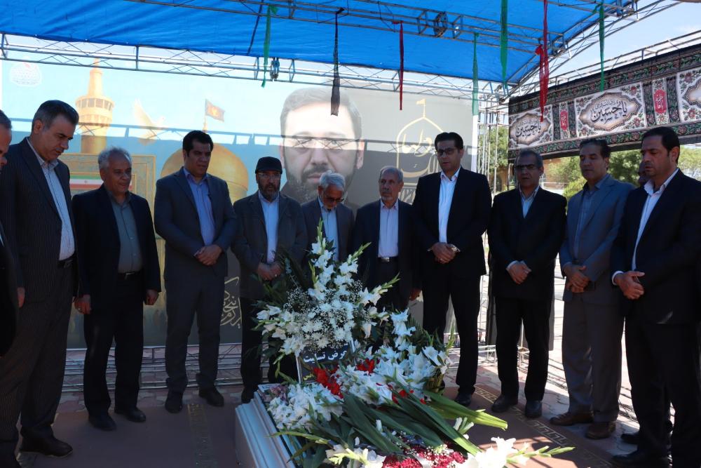 تجدید میثاق دانشگاهیان مراغه با آرمان‌های والای شهید مالک رحمتی