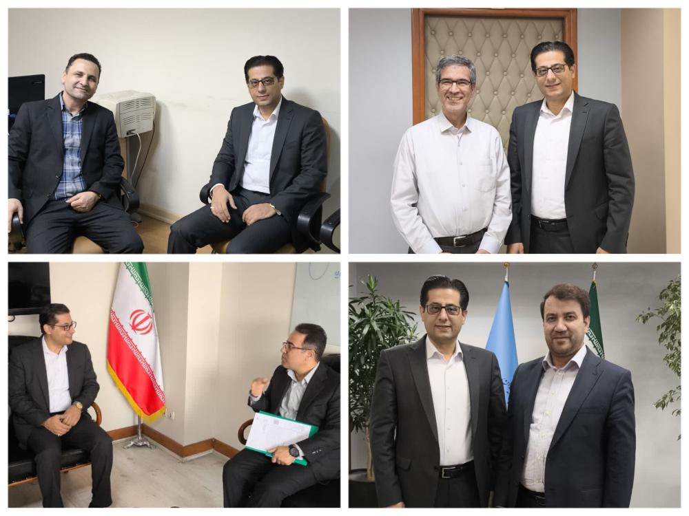 دیدار رئیس دانشگاه مراغه با ۴ معاون و مشاور وزیر علوم در یک روز کاری